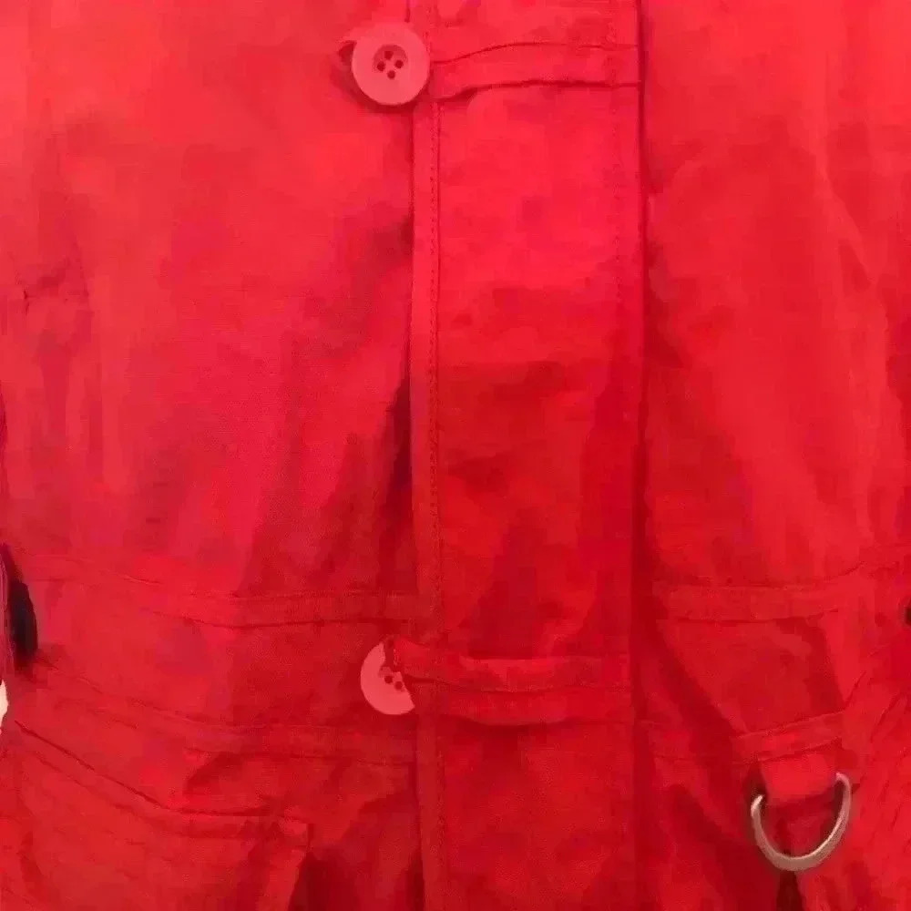 Vtg y2k ecko red hooded snow jacket women Medium - Picture 6 of 14